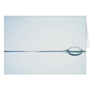 Burbujas en superficie del agua