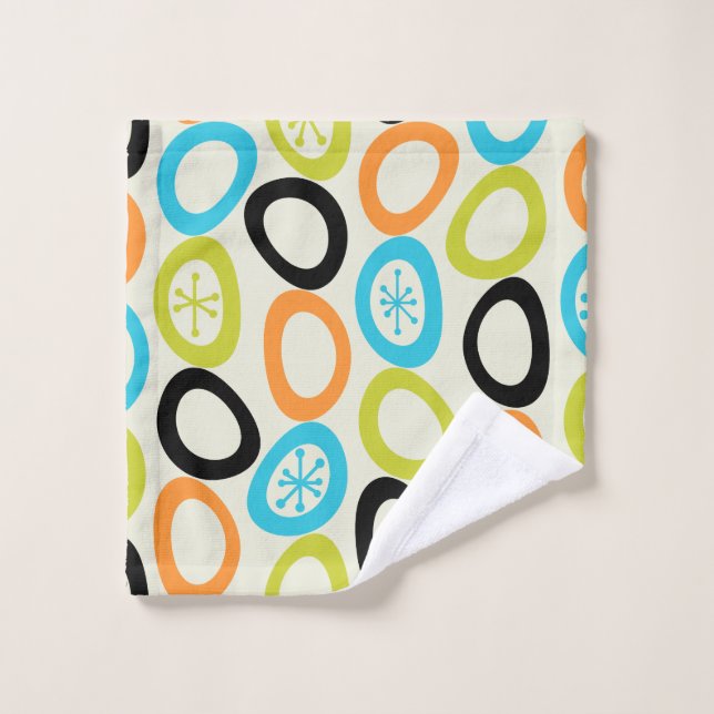 Burbujas modernas de mediados de siglo 3 (Toallita)