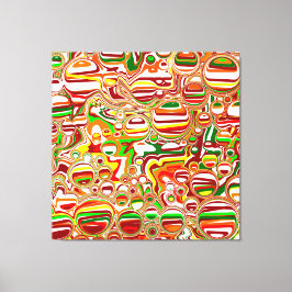 Burbujas retro Resumen arte moderno