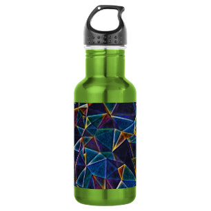 Burbujas rotas Botella de agua de acero inoxidable