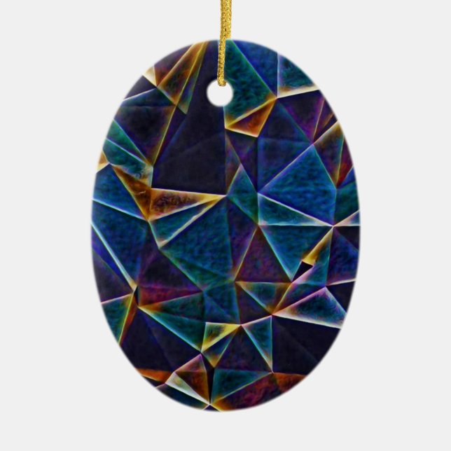 Burbujas rotas Ornamento cerámico (Frente)