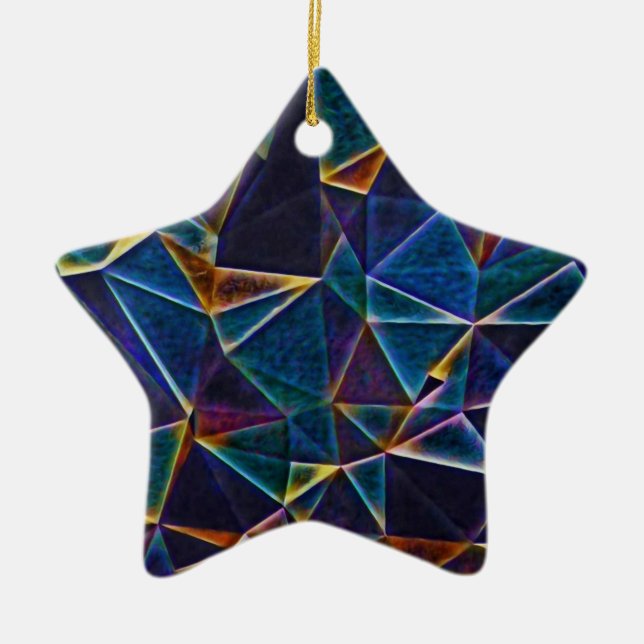 Burbujas rotas Ornamento cerámico (Frente)