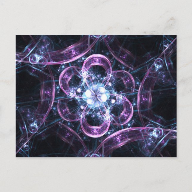 Burbujas Sagradas-G de la energía - postal (Anverso)