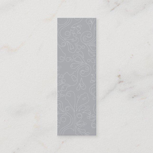 BURBUJAS Tarjeta de presentación delgada (Anverso)