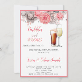 Burbujas y breves Parejas Bodas Invitación a la du