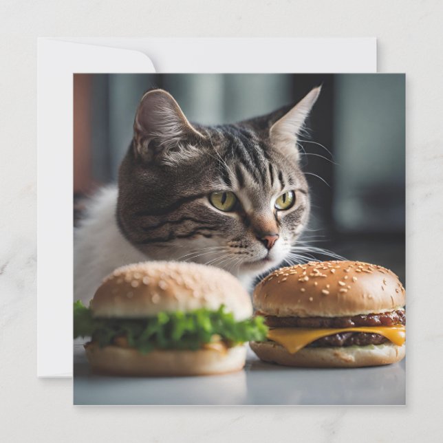Burger Buddy - arte de gatos (Anverso)