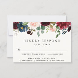 Burgundy Bouquet | RSVP