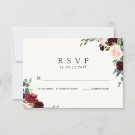Burgundy Bouquet | RSVP