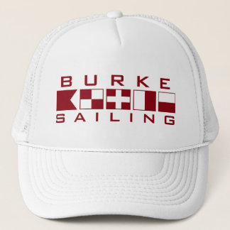 Burke que navega el gorra náutico del camionero de