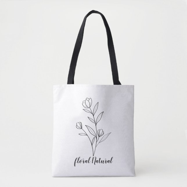 burla de la bolsa con flor natural (Anverso)