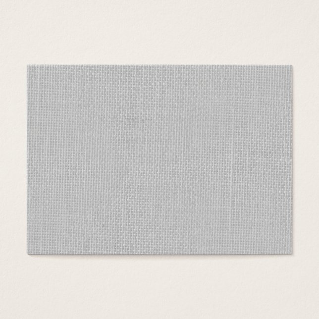 Burlap en Silvery White (Frente)