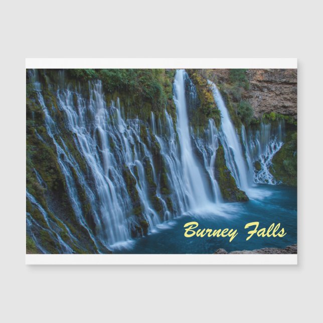 Burney Falls Magnetic Card (Anverso)