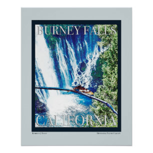 Burney Falls, Poster de CA