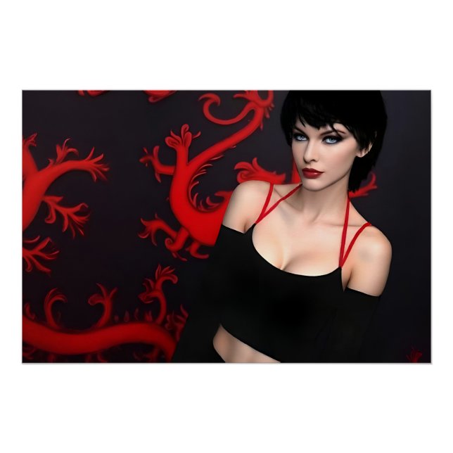 Burnt Out Souls glossy poster (Anverso)