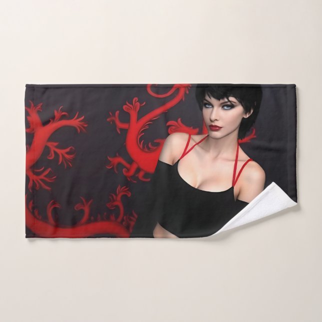 Burnt Out Souls hand towel (Toalla de mano)