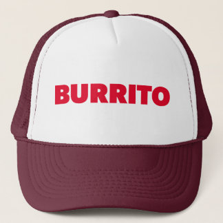 BURRITO divertido slogan trucker sombrero