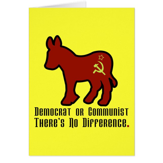 Burro comunista (Frente)