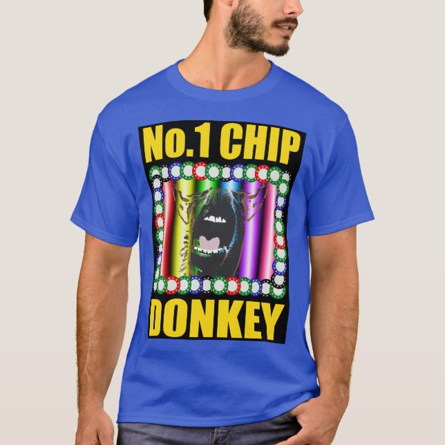 Burro de póquer - camiseta (Anverso)