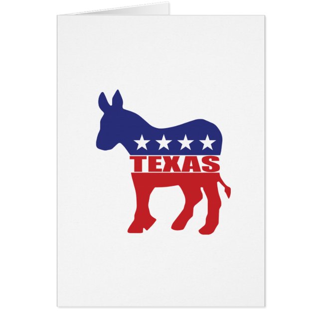 Burro de Tejas Demócrata (Frente)
