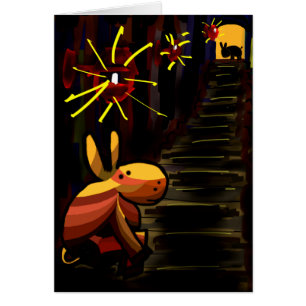 burro debajo de la farola