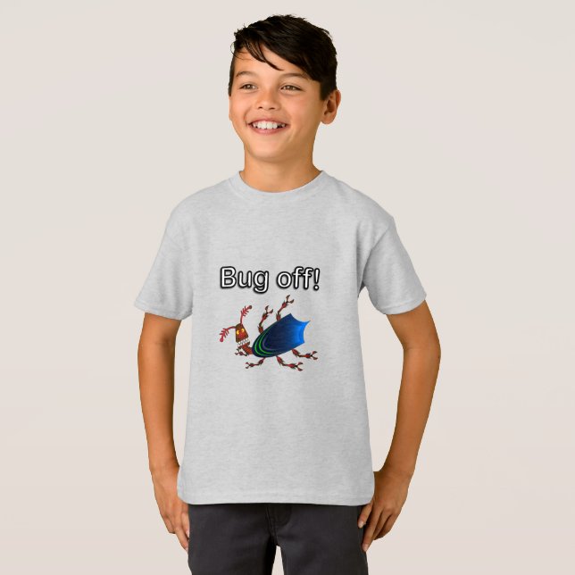 Burro feo - Camiseta básica para niños (Anverso completo)