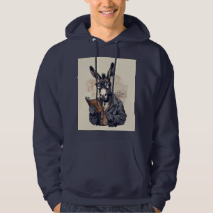 Burro Sabio — Sudadera con capucha