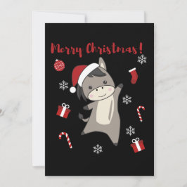 Burros de Navidad Animales de Invierno