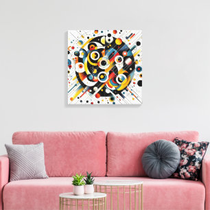 Burst de energía geométrica - Arte abstracto de cí