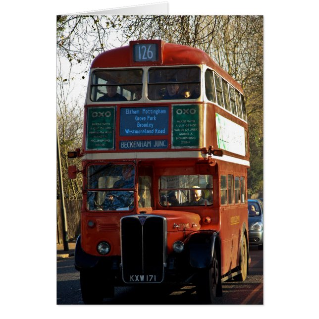 Bus Londres - Vintage (Frente)