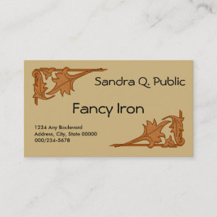 Bus. Tarjeta - Corchetes de leafy