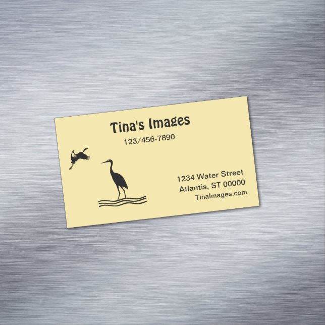 Bus. Tarjeta (mag) - Pájaros dorados (In Situ)