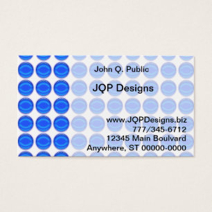 Bus. Tarjeta - puntos azules