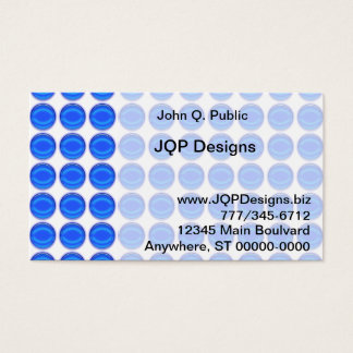 Bus. Tarjeta - puntos azules