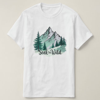 "Busca lo Salvaje" Camiseta Vintage |