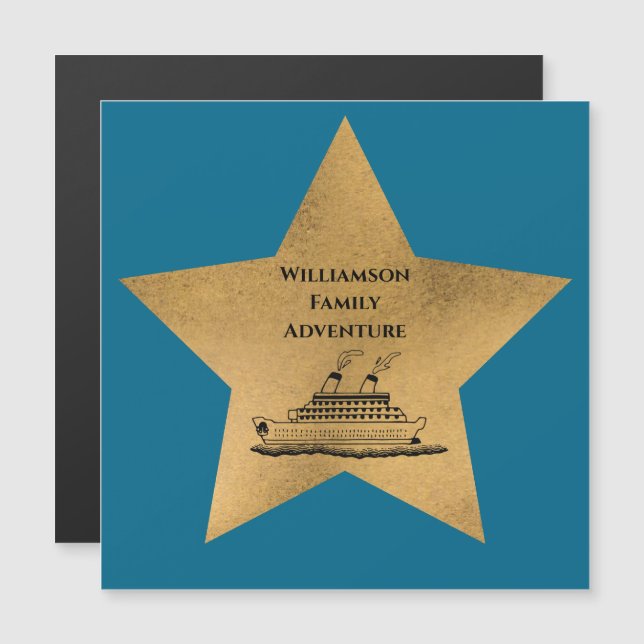 Buscador de la puerta del crucero Gold Star Monogr (Anverso/Reverso)