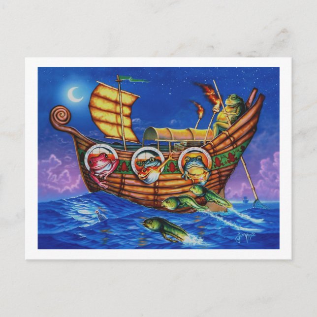 Buscadores de tesoros - Postales (Anverso)