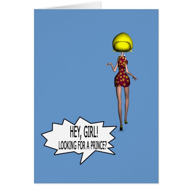 ¿Buscando A Un Príncipe? (Frente)