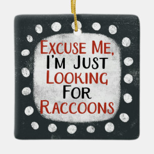Buscando El Ornamento De Raccoons