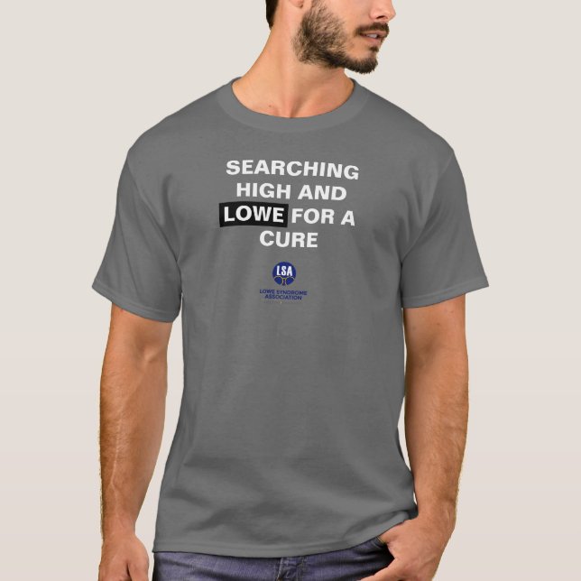 Buscando en High y Lowe - Camiseta básica oscura (Anverso)