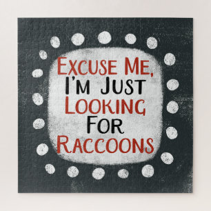 Buscando Raccoons Jigsaw Puzzle