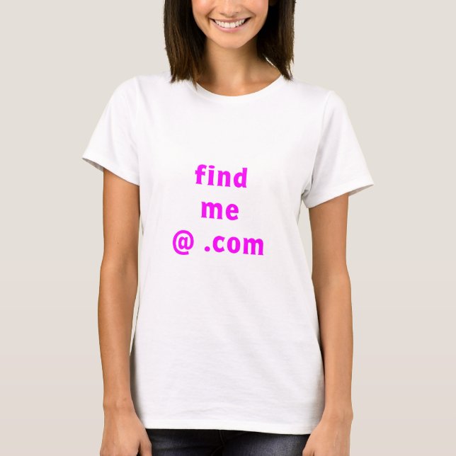 Buscar en camiseta .Com (Anverso)