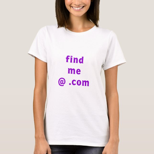 Buscar en camiseta .Com (Anverso)