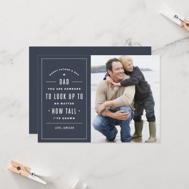 Buscar la tarjeta del día del padre (Anverso/Reverso In Situ)