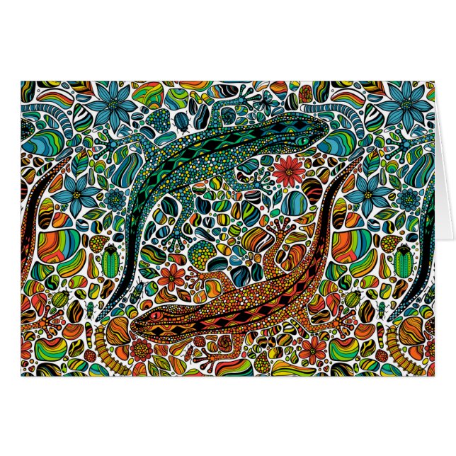 Buscar los geckos (Anverso (Horizontal))