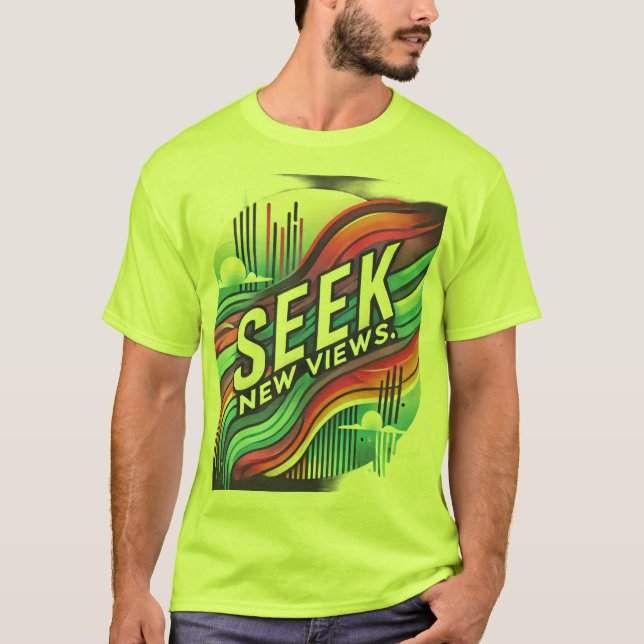 Buscar nuevas vistas Diseño de camisetas motivacio (Anverso)