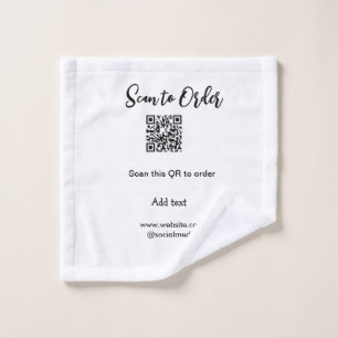 Buscar para solicitar el análisis código QR agrega