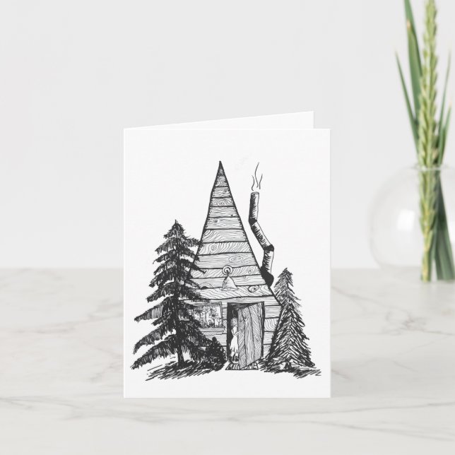 Buscar su lugar feliz - Tarjeta (Anverso)