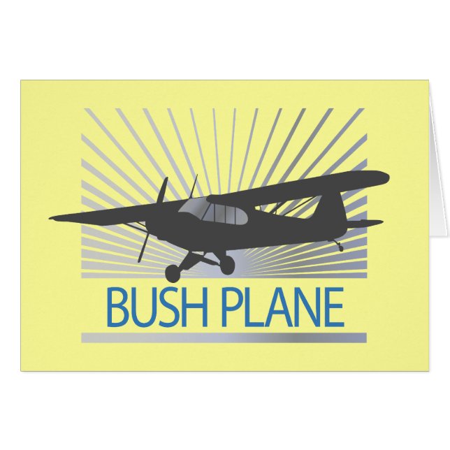 Bush Plane (Anverso (Horizontal))