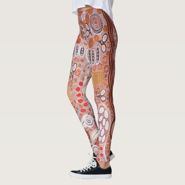 Bush Tucker Aboriginal Leggings (Izquierda)