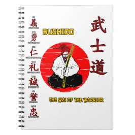 Bushido Cuaderno de espiral